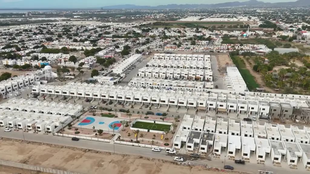 Desarrollo San Rafael, toma aérea. Inmobiliaria FH